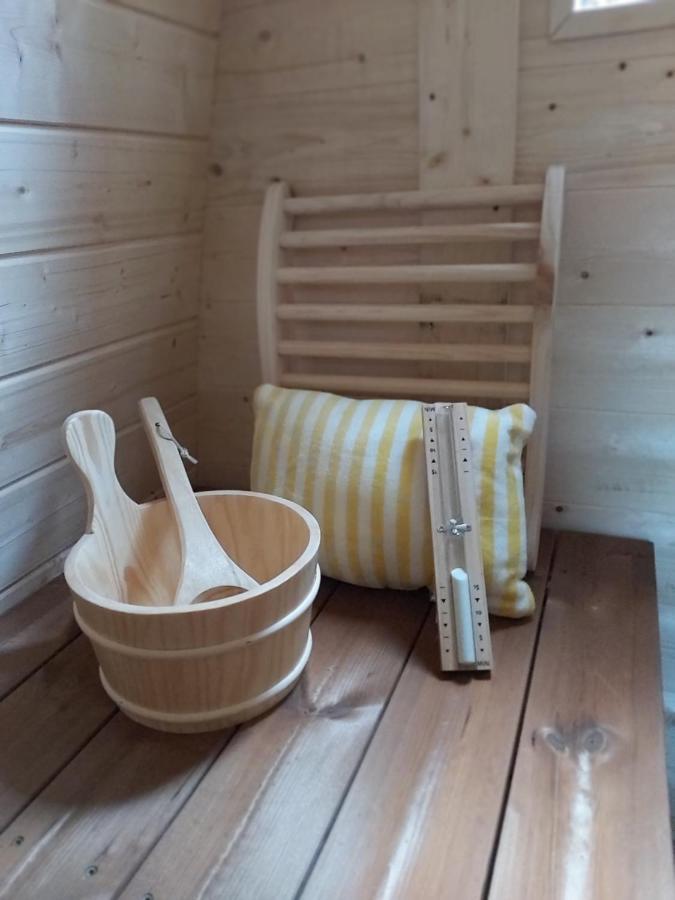 Ferienhaus Leon Mit Sauna レーブルク＝ロックム エクステリア 写真