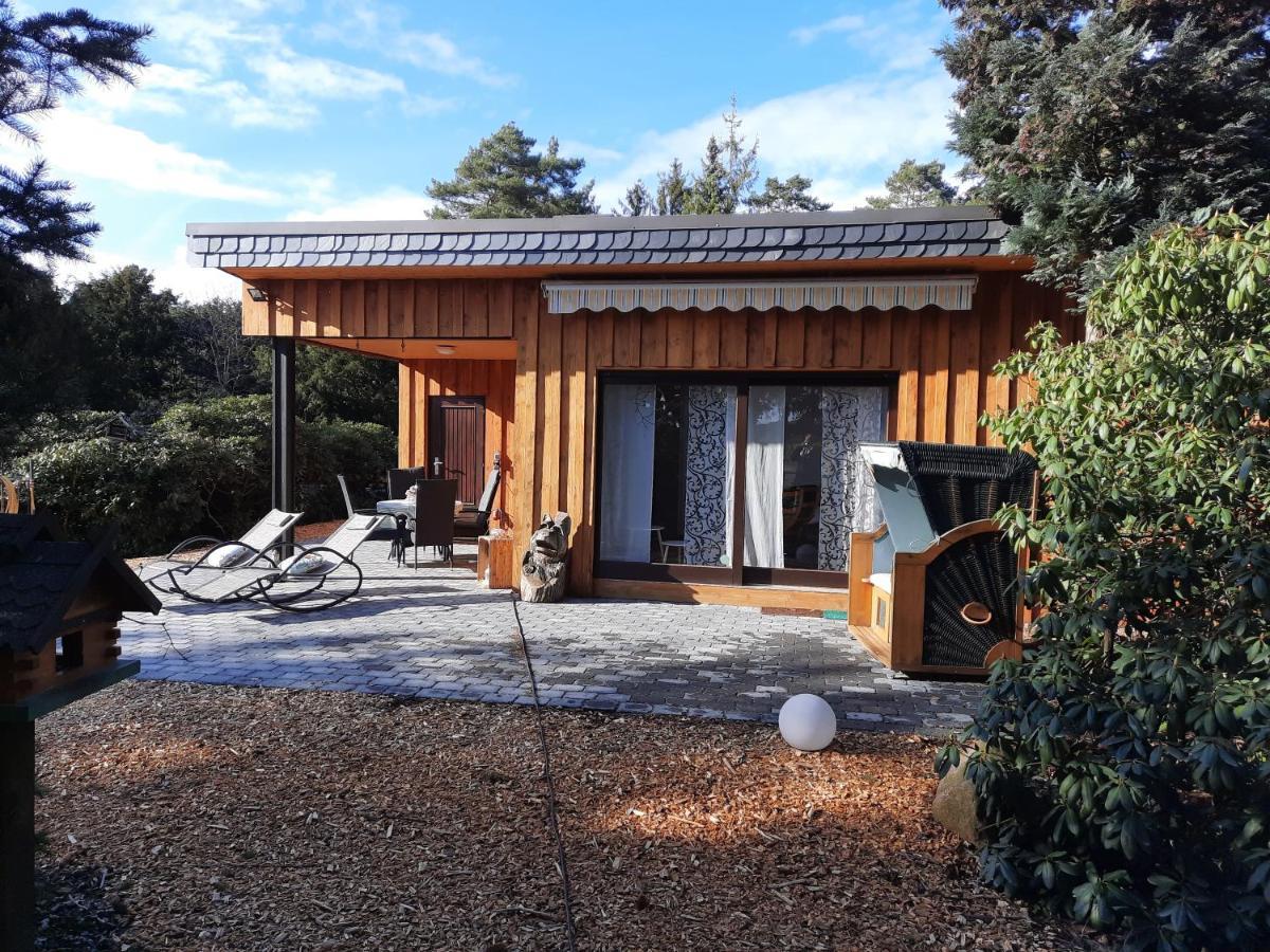 Ferienhaus Leon Mit Sauna レーブルク＝ロックム エクステリア 写真