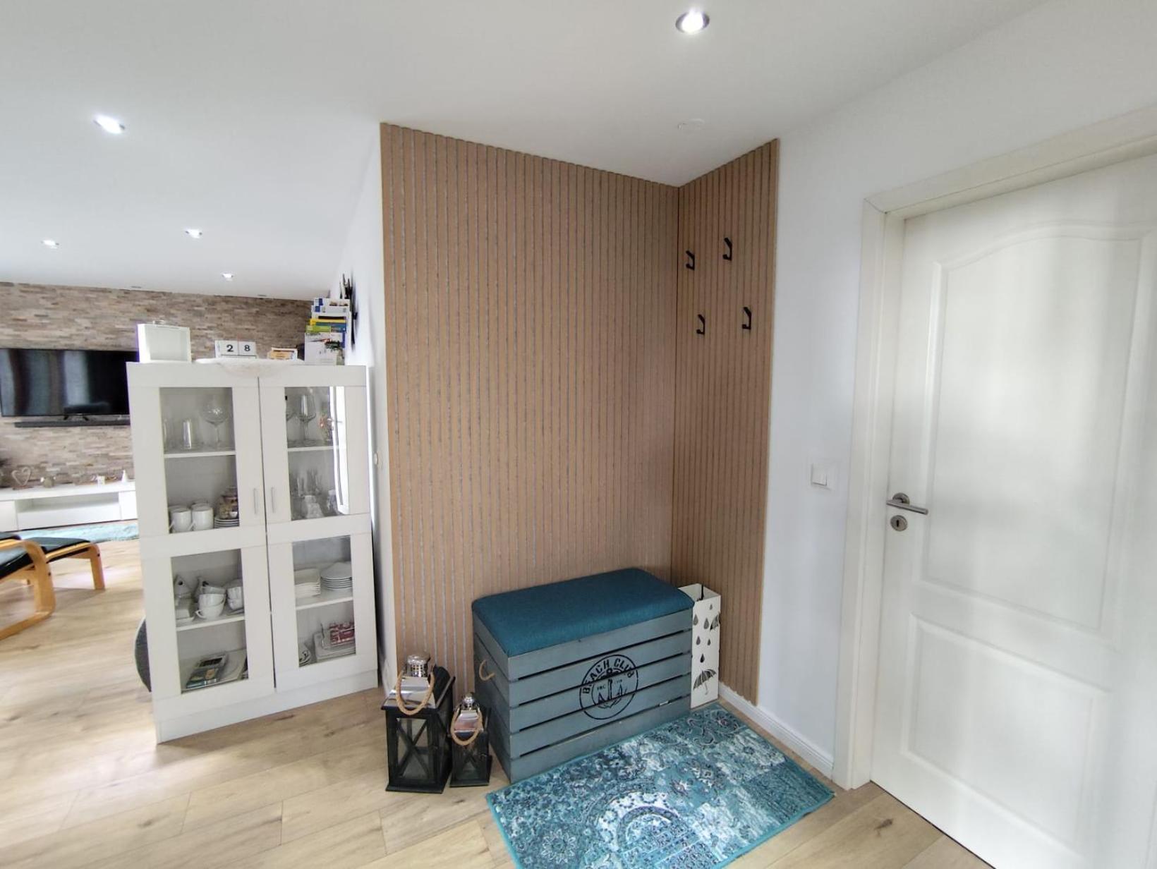 Ferienhaus Leon Mit Sauna レーブルク＝ロックム エクステリア 写真